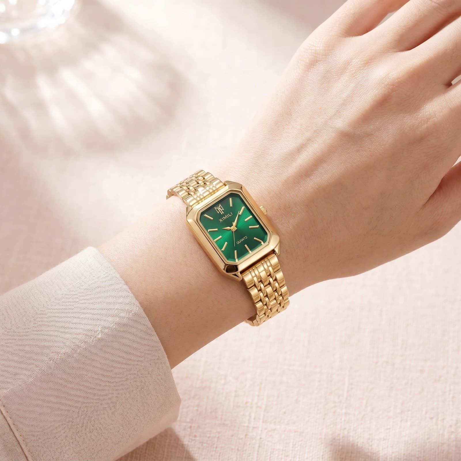 Emerald Dial Watch — view 2